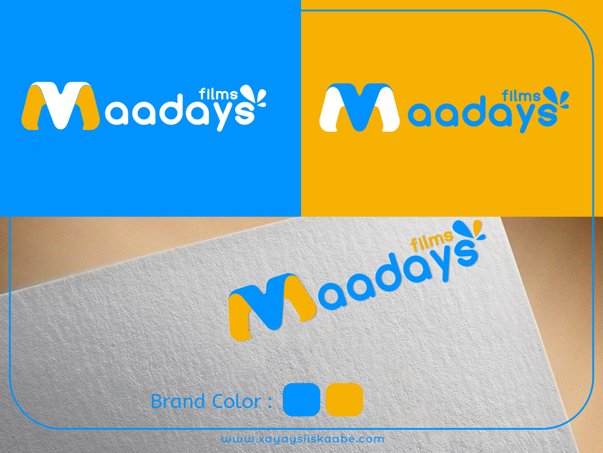 Maadays Films – Brand Identity Design