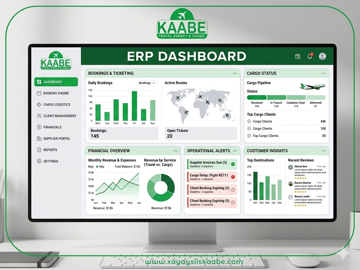 Travel Agency ERP System gallery image 1
