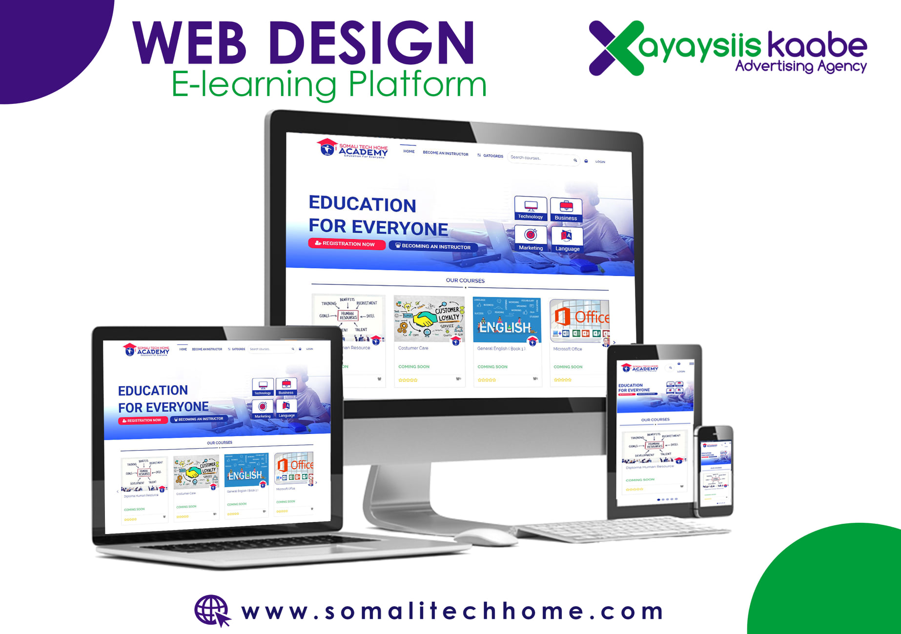E-Learning Website Development gallery image 1