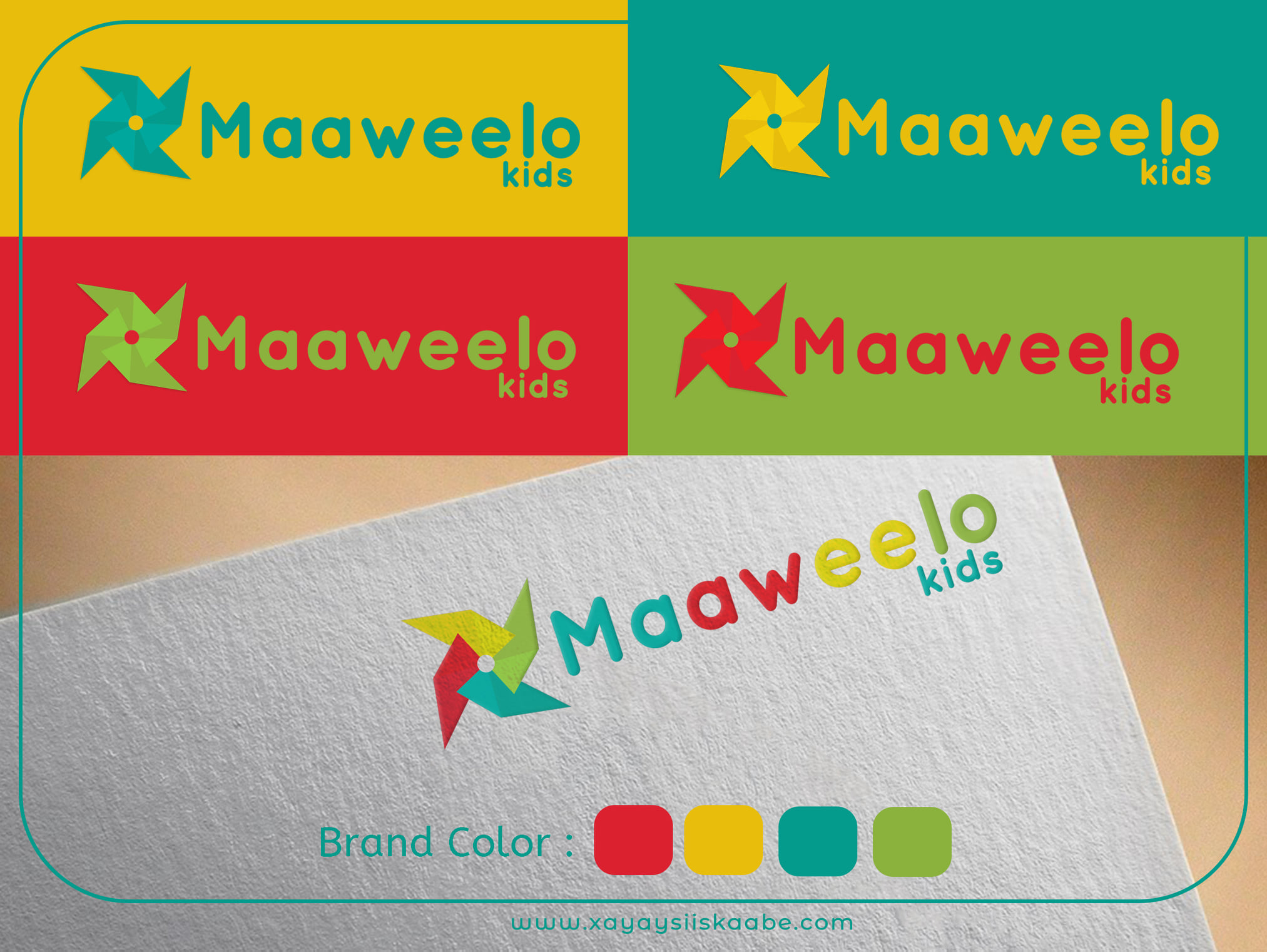 Maaweelo Kids – Brand Identity Design